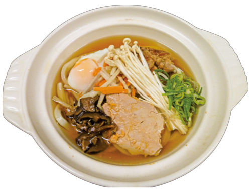 あん肝なべ焼きうどん